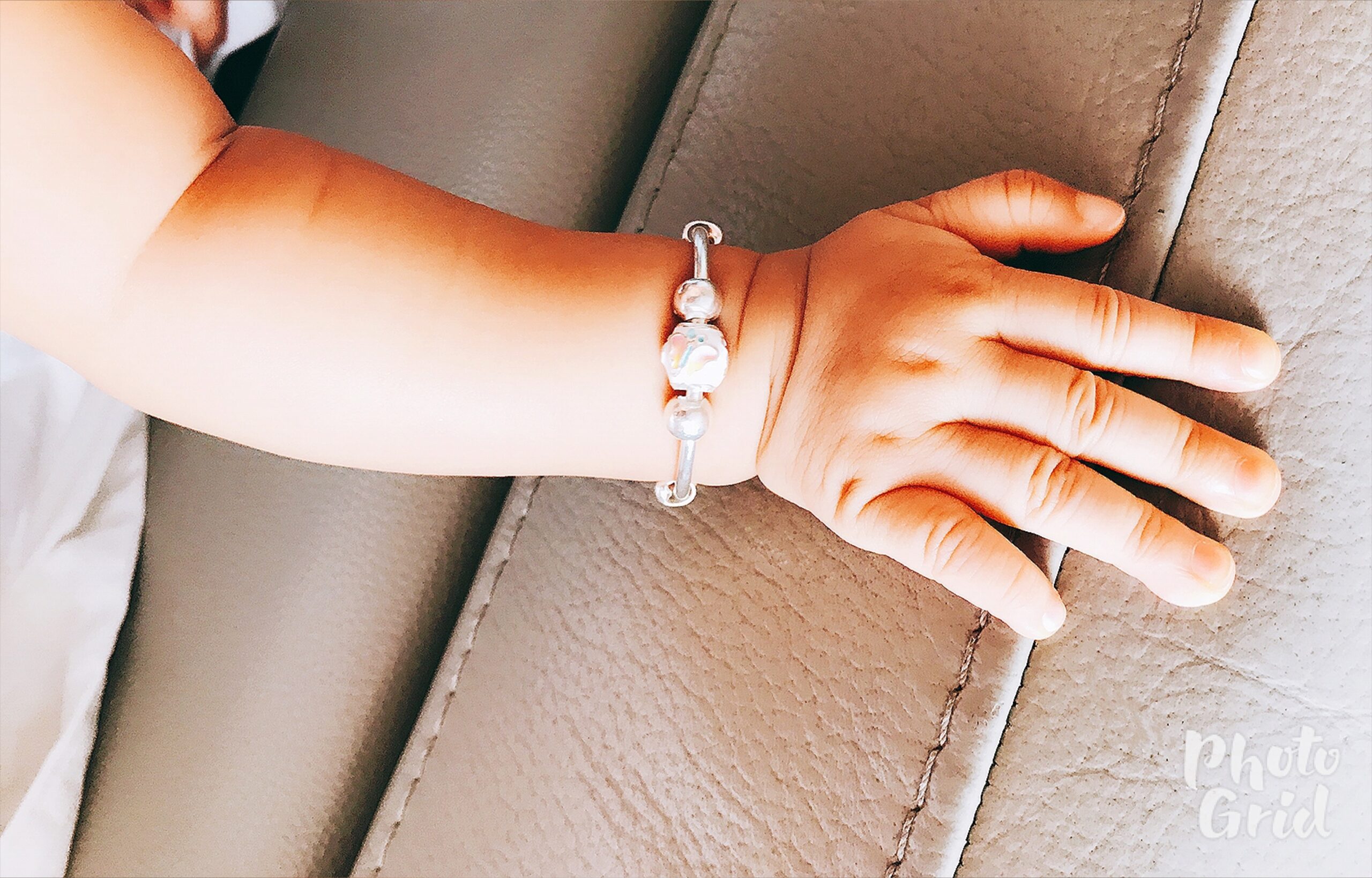 999 Silver Baby Bangle McCarney J l Jewellery